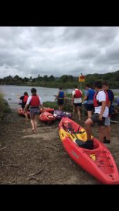 The Language People Summer Students Kayaking